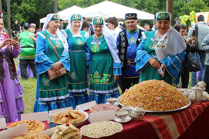Қостанайлықтар татар халқының ұлттық мейрамы сабантойды тойлады