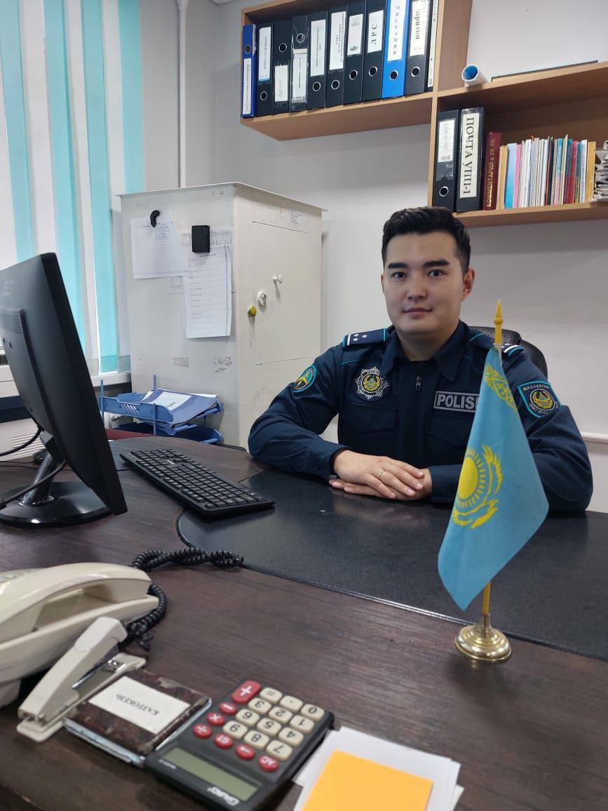 Рудный қаласында учаскелік полиция қызметкері жоғалған баланы тапты