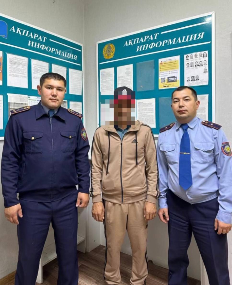 Полицейлер өз елінде іздеуде жүрген Өзбекстан азаматын құрықтады