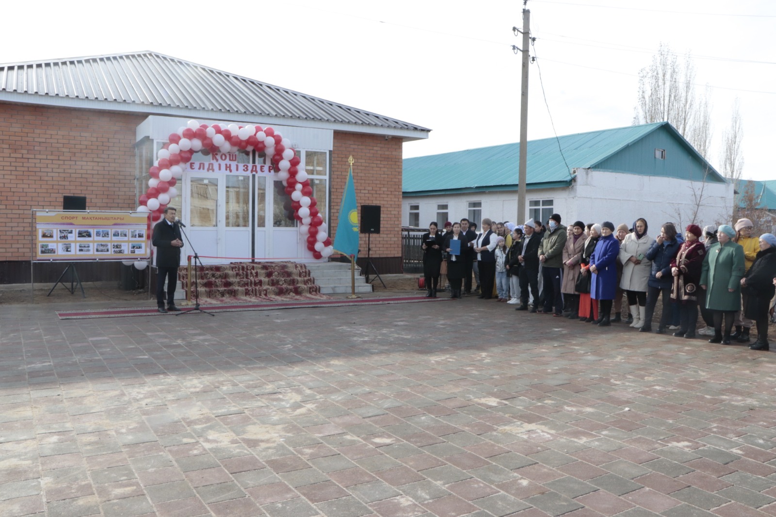 Сужарған ауылында жаңа нысандар пайдалануға берілді