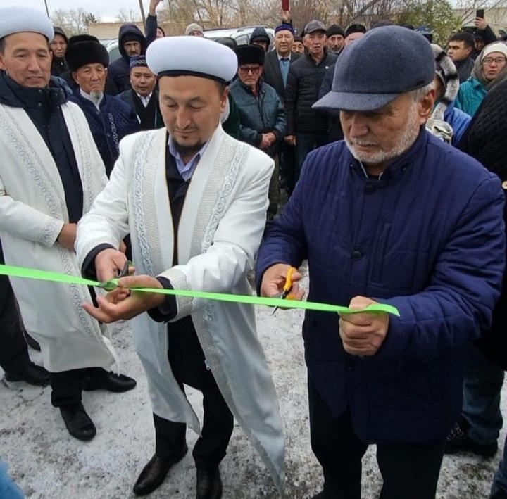 Қарабалық ауданының Бозкөл ауылында мешіт ашылды