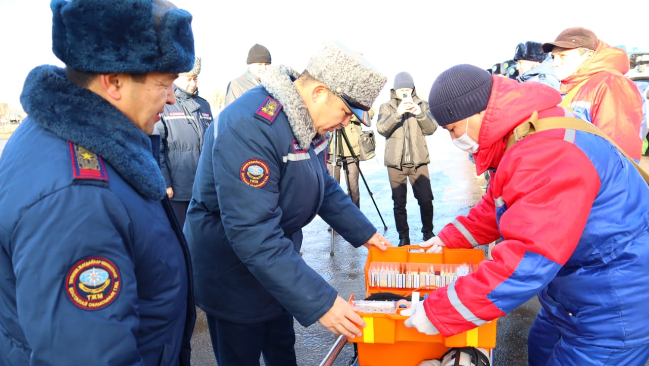 Төтенше жағдайларға әзірліктері тексерілді