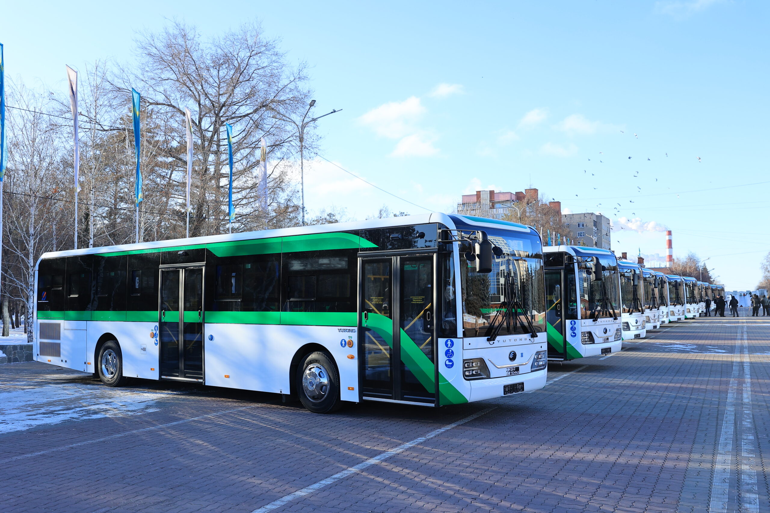 Қостанай автобус паркі жаңа қоғамдық көліктермен толықты