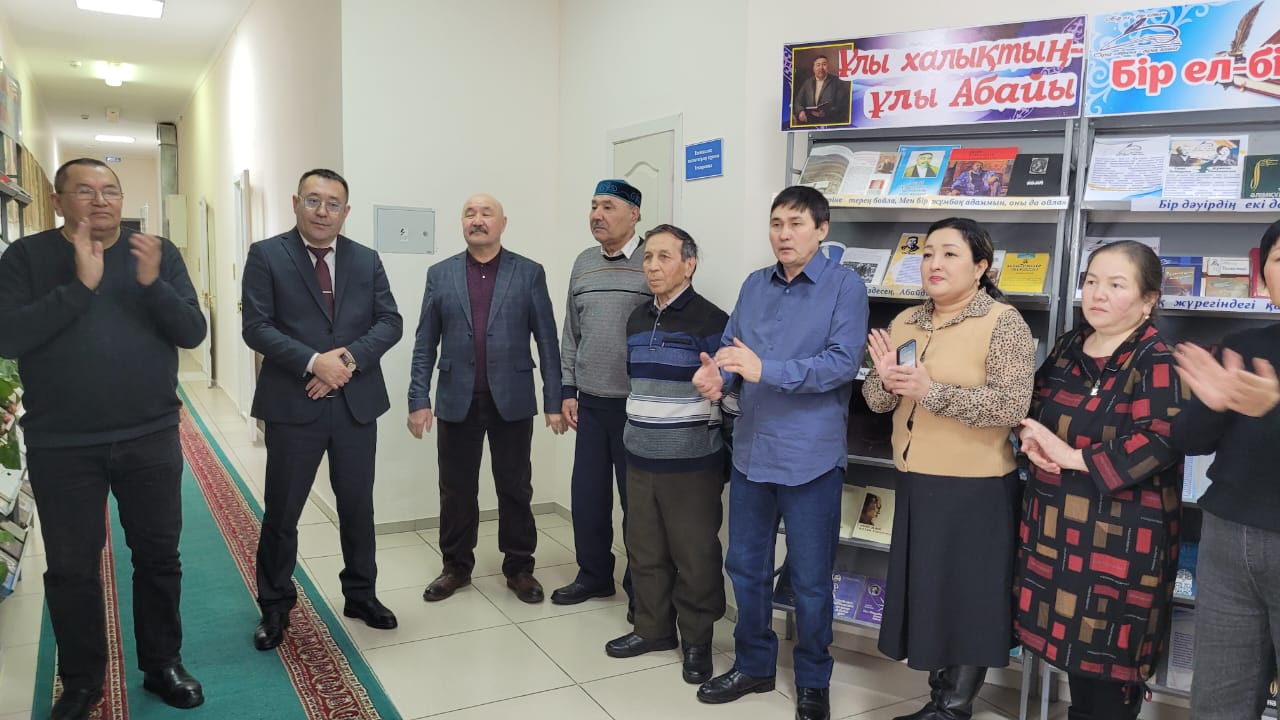Аудан тарихынан сыр шертетін кітап көрмесі құрылды