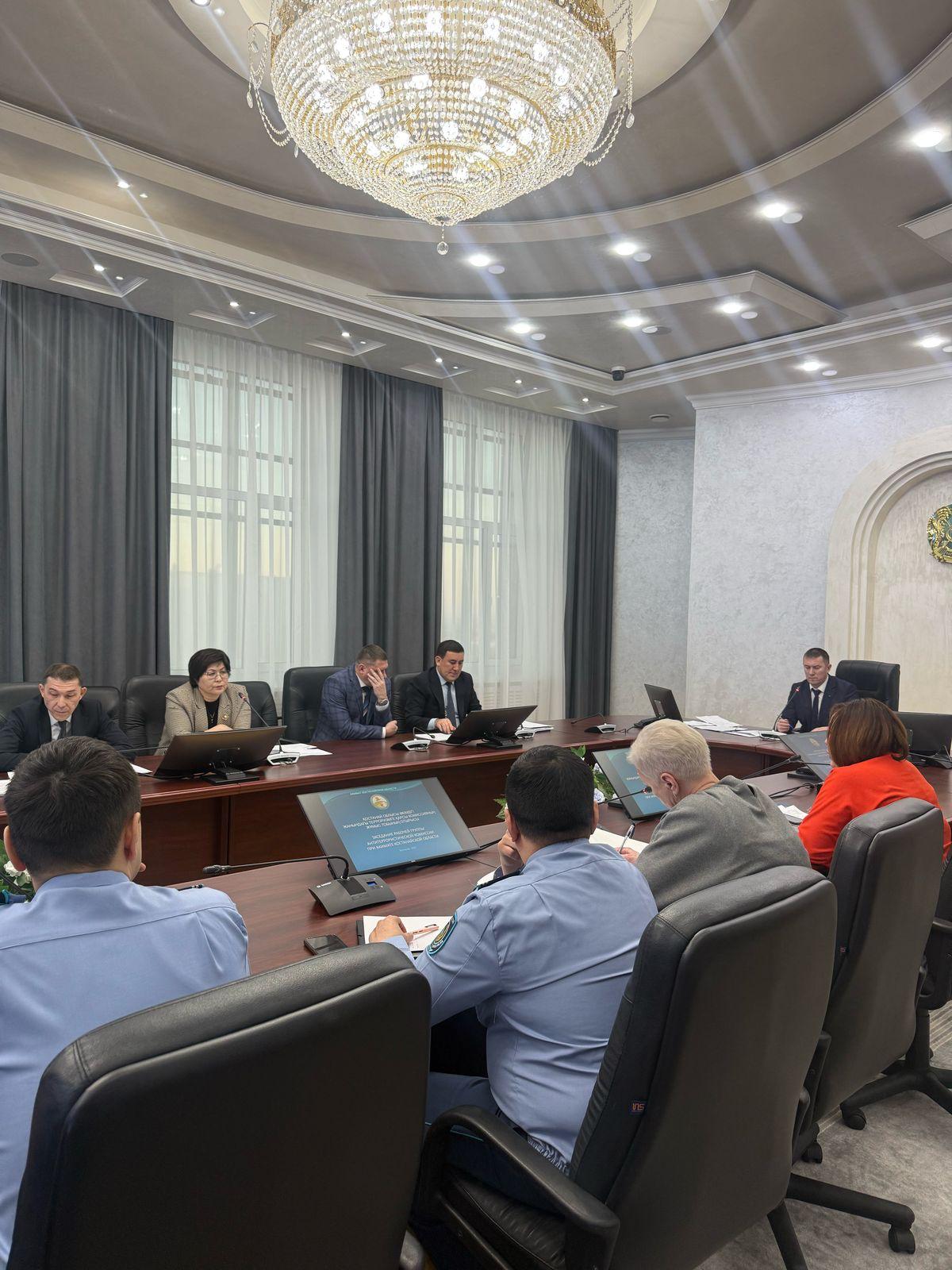 Терроризмге қарсы комиссия жұмыс тобының отырысы өтті