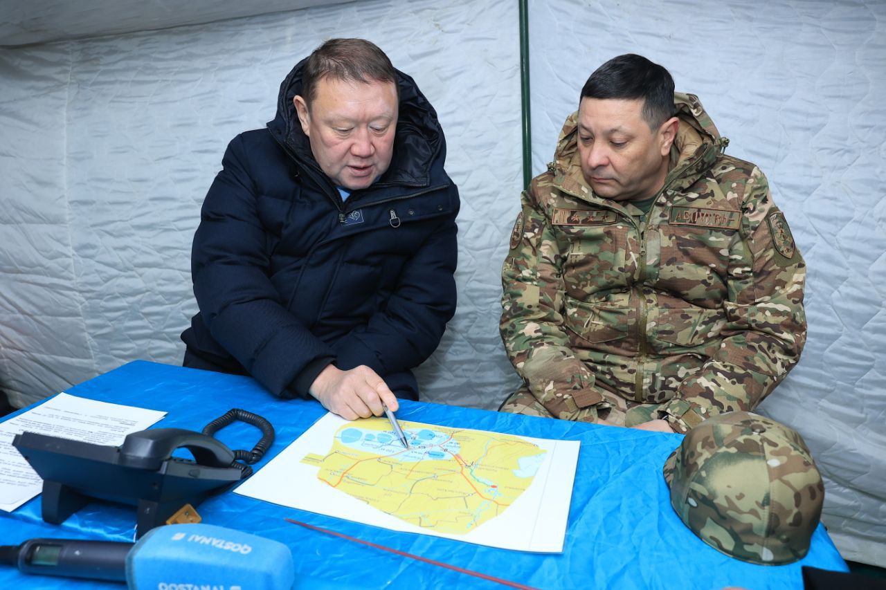 Қарасу ауданында су тасқынына қарсы қамданыс жайы тексерілді