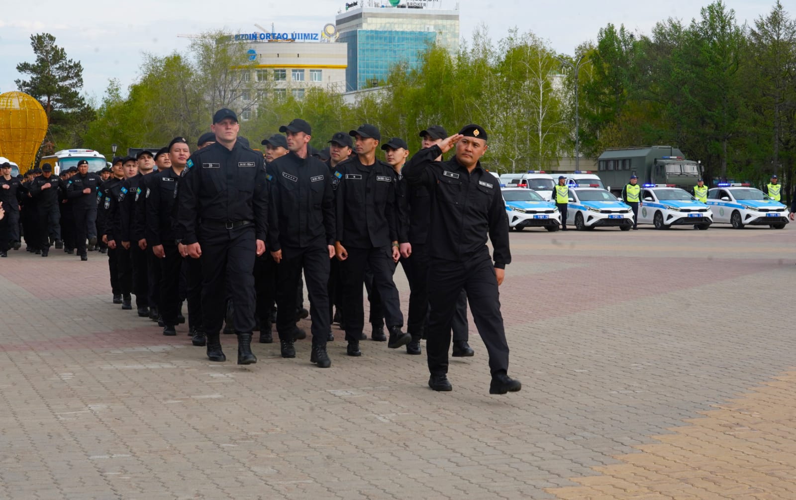 Полицейлер «Қауіпсіз жол» жедел алдын алу іс-шаралары шеңберінде күшейтілген  режимге көшті