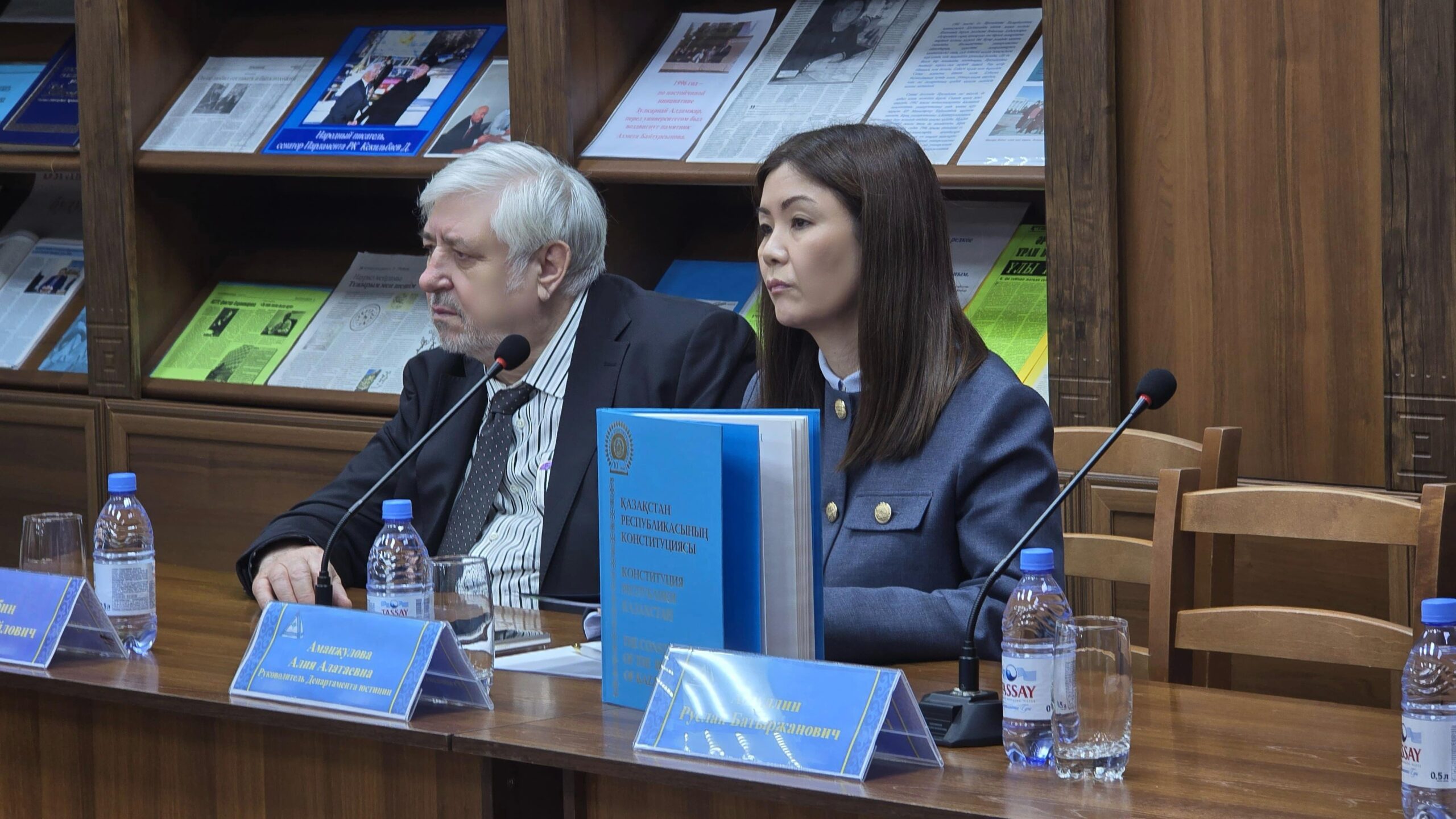 Университетте студенттерге арналған танымдық дәріс өтті