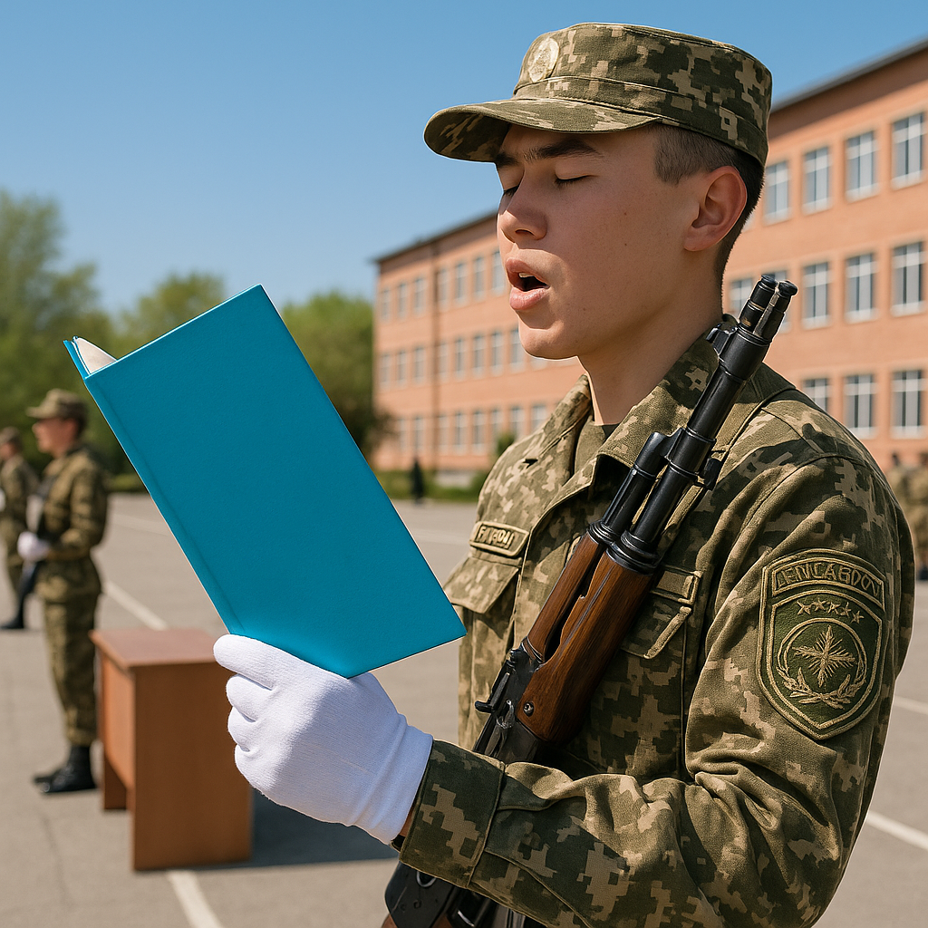 Әділет капитаны: «Әскер – азаматтық мектебі»