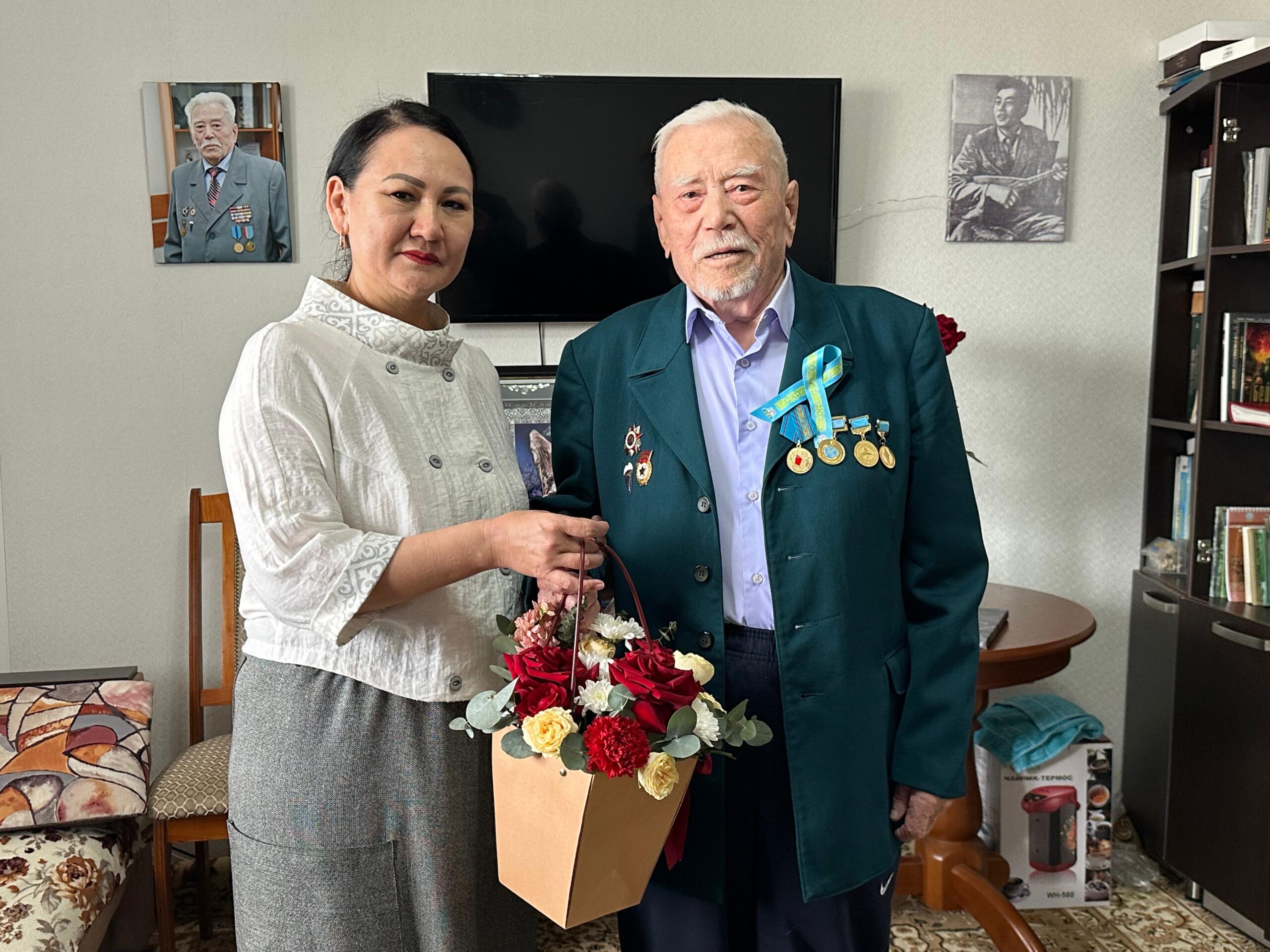 Қостанайлық ардагер Астанада өткен парадқа қатысып келді
