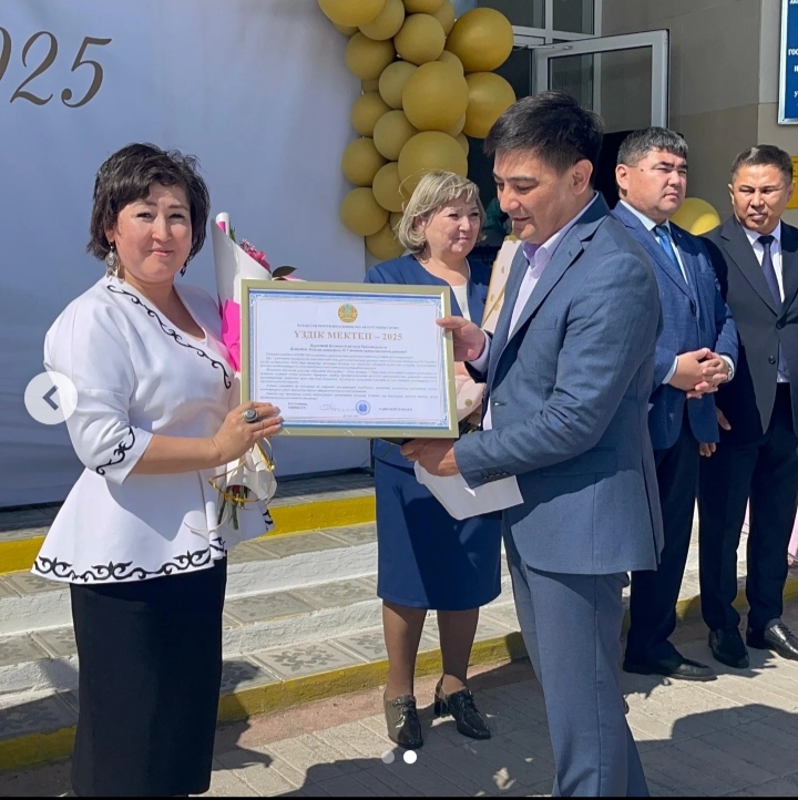 Рудный қаласындағы білім ордасы Қазақстанның биылғы үздік 100 мектебінің қатарына енді 