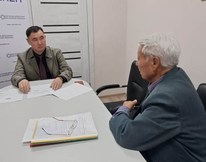 Бизнеспен ашық диалог: Қостанайда кәсіпкерлердің жеке қабылдауы өтті