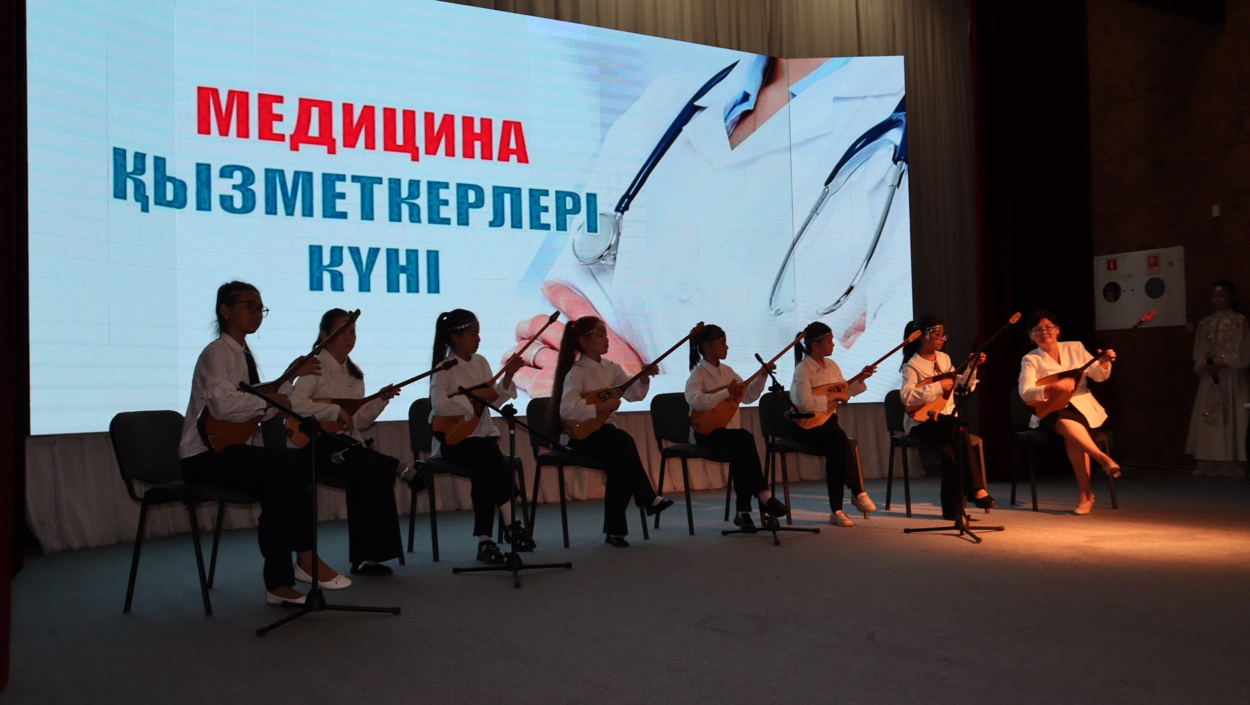 Арқалықта ақ халатты абзал жандардың мерекесі аталып өтті
