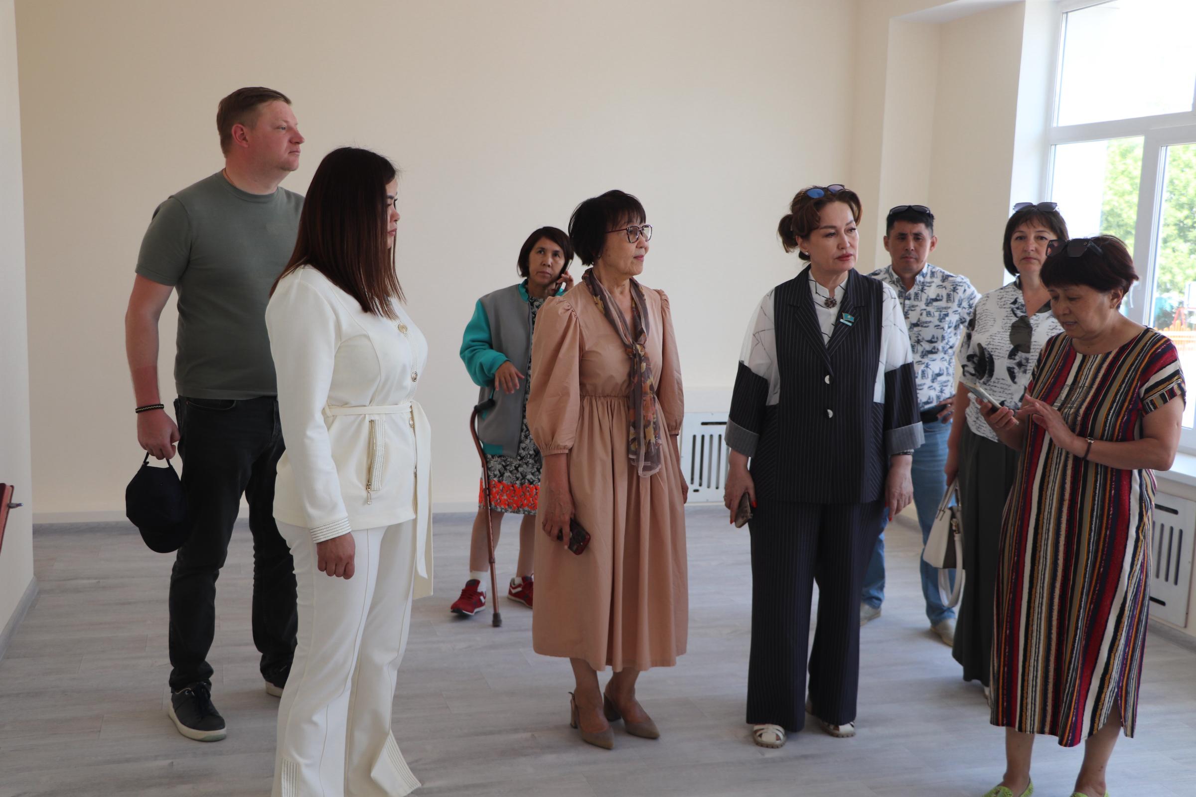 «AMANAT» партиясы әлеуметтік нысандардың құрылысын бақылауда ұстап отыр