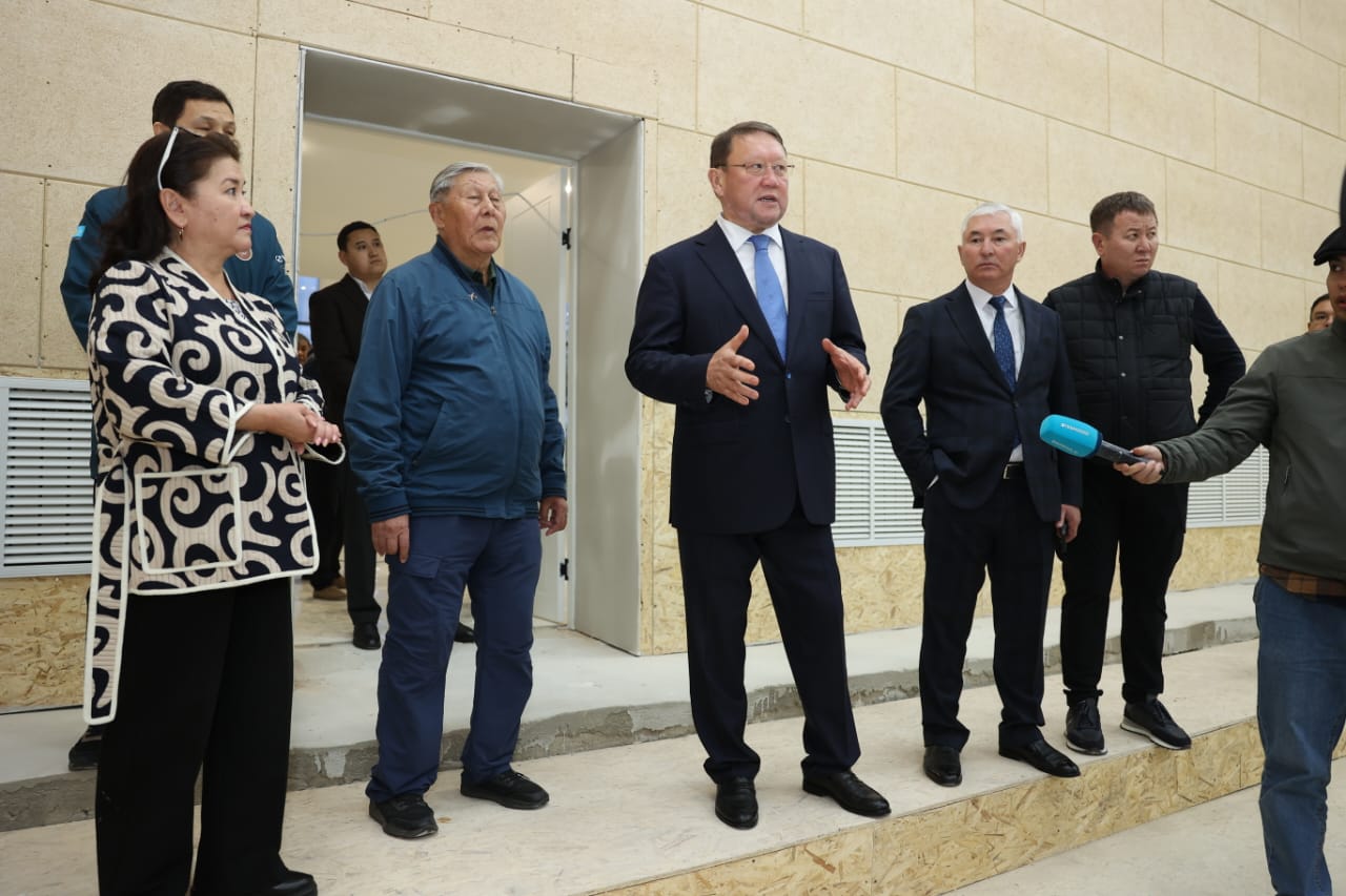 Арқалықта оқу корпусының құрылысы мерзімінен бұрын аяқталады