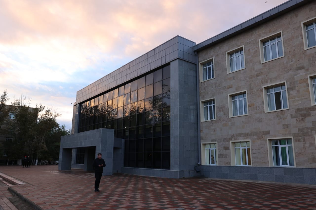 Мәдениет сарайының құрылысы аяқталуға жақын