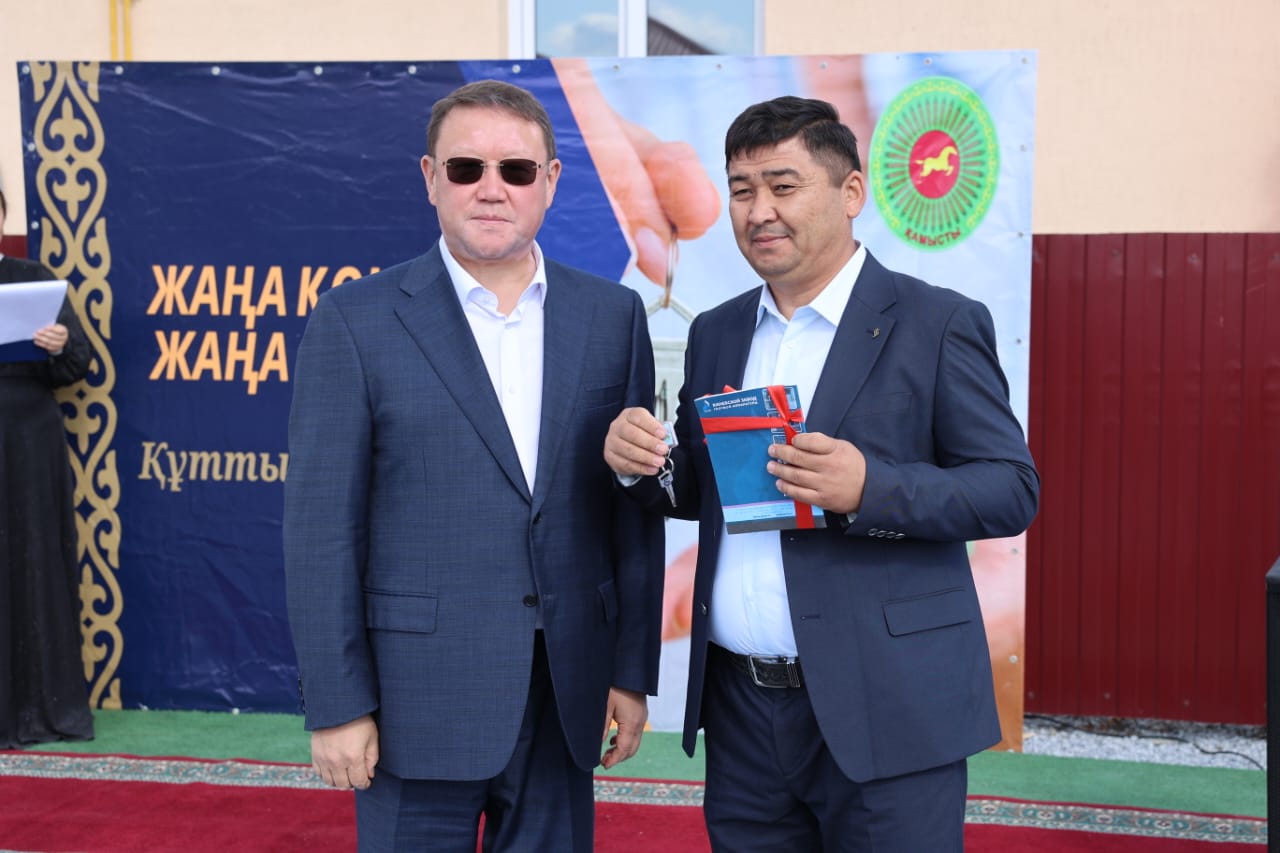 Қамыстыда жаңа саябақтар мен тұрғын үйлер пайдалануға берілді
