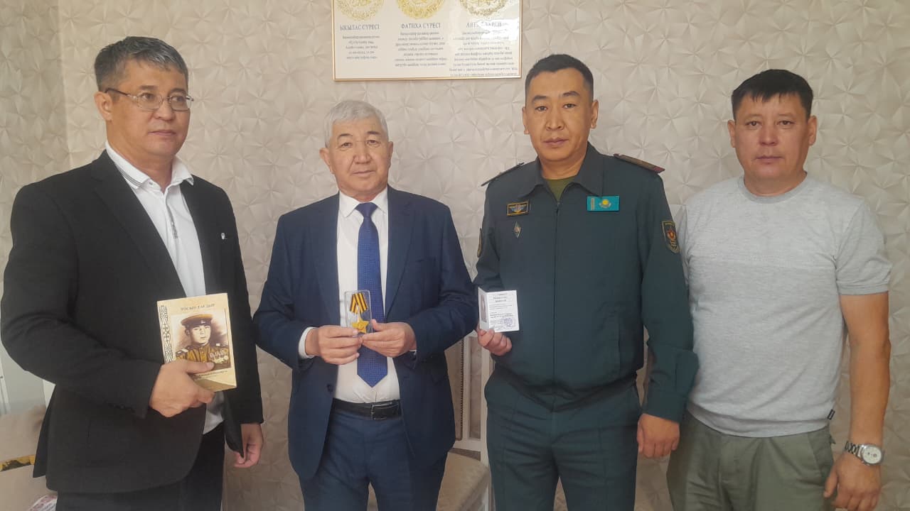 Сүйінші! Жерлесіміз «Даңқ» орденінің толық кавалері атанды