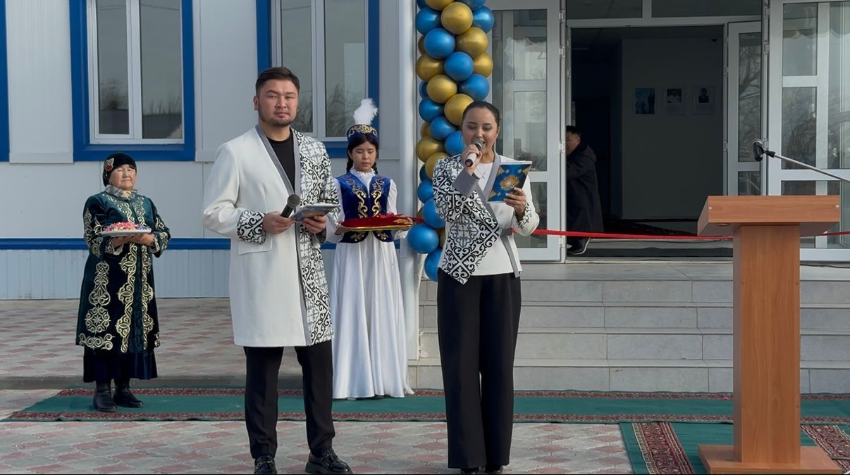 Амантоғай ауылында жаңа жабық спорт кешені ашылды
