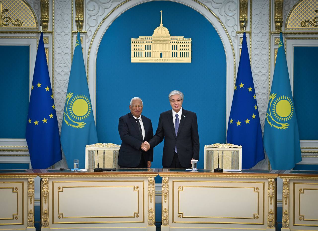 Қасым-Жомарт Тоқаев пен Антониу Кошта бірлескен мәлімдеме жасады