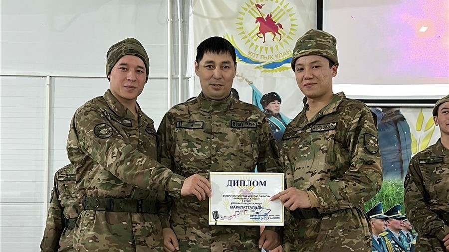 Қостанайдағы әскери бөлімде ән байқауы ұйымдастырылды