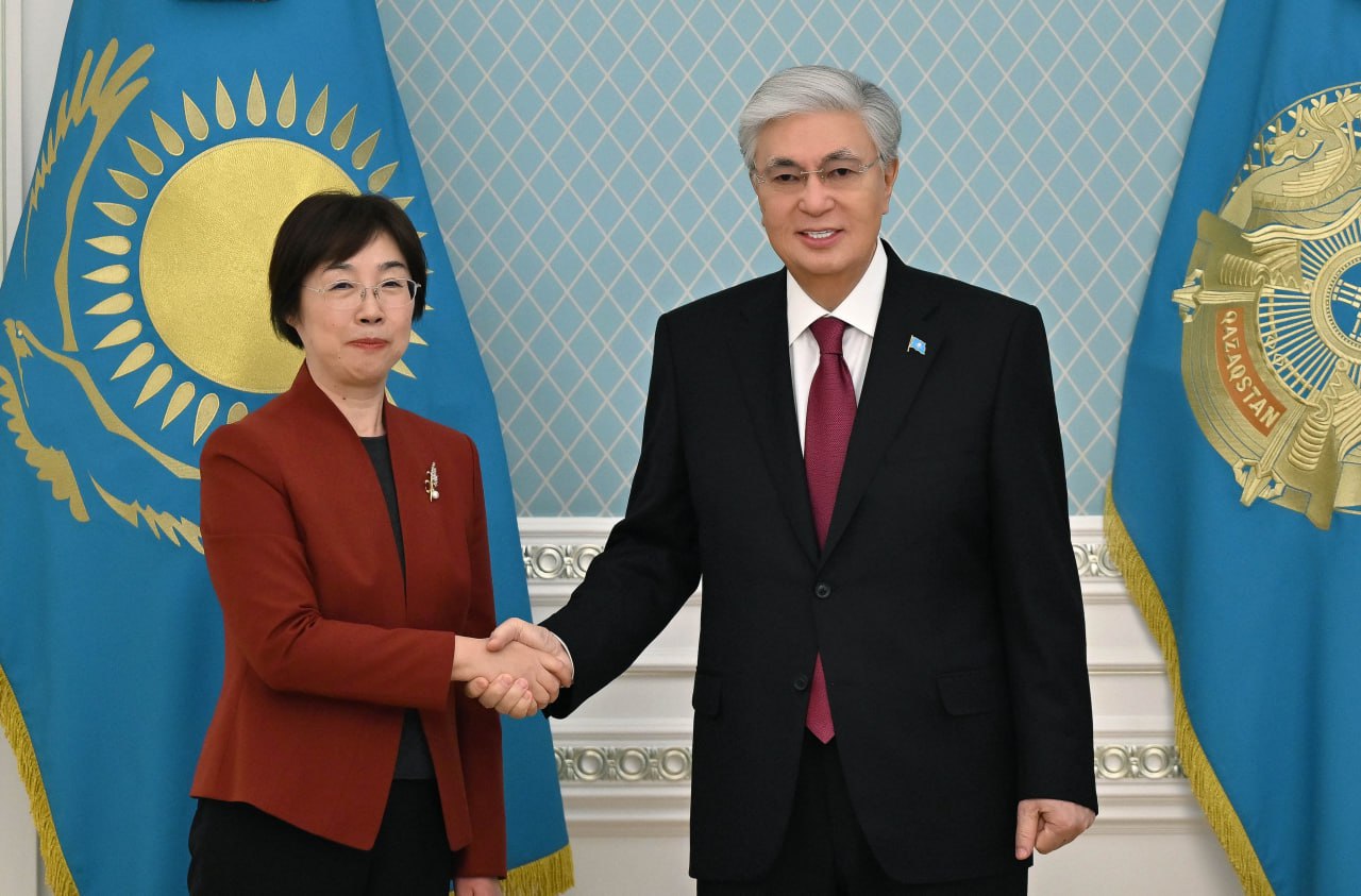 Мемлекет басшысы Азия инфрақұрылымдық инвестициялар банкінің президенті Цзоу Цзяиді қабылдады