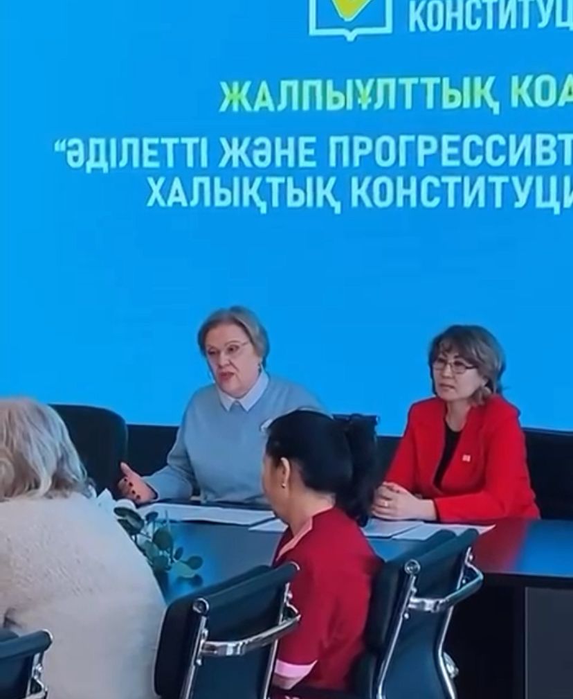 Әрбір азаматтың белсенді ұстанымы маңызды – коалиция мүшелері «Жастар сарайы» қызметкерлерімен кездесті