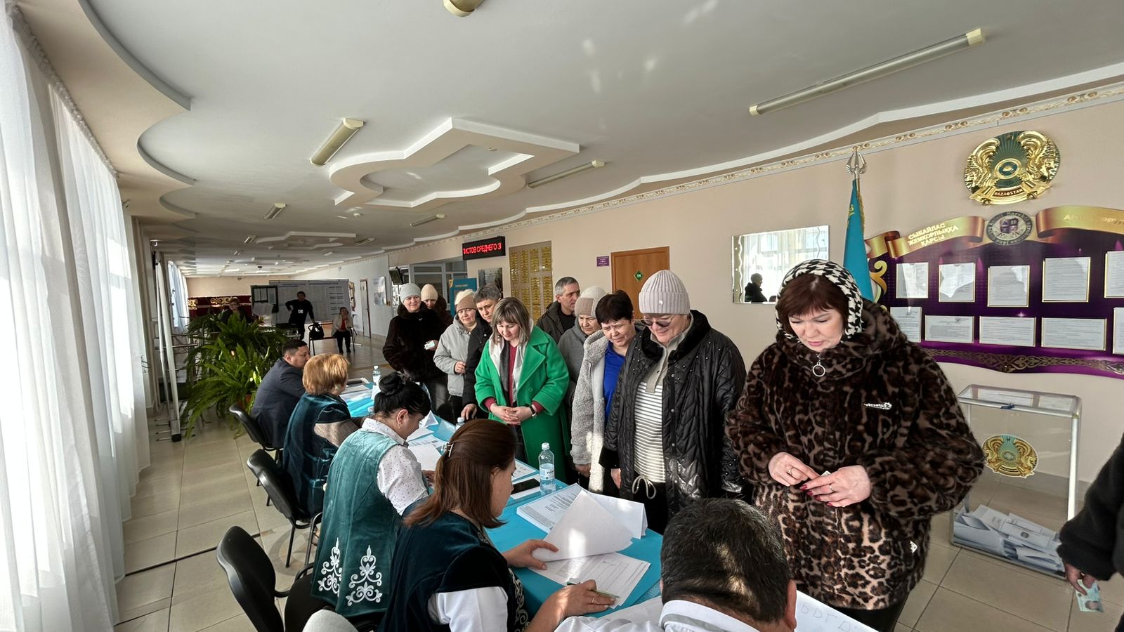 Сарыкөл ауданында да дауыс беру аяқталды
