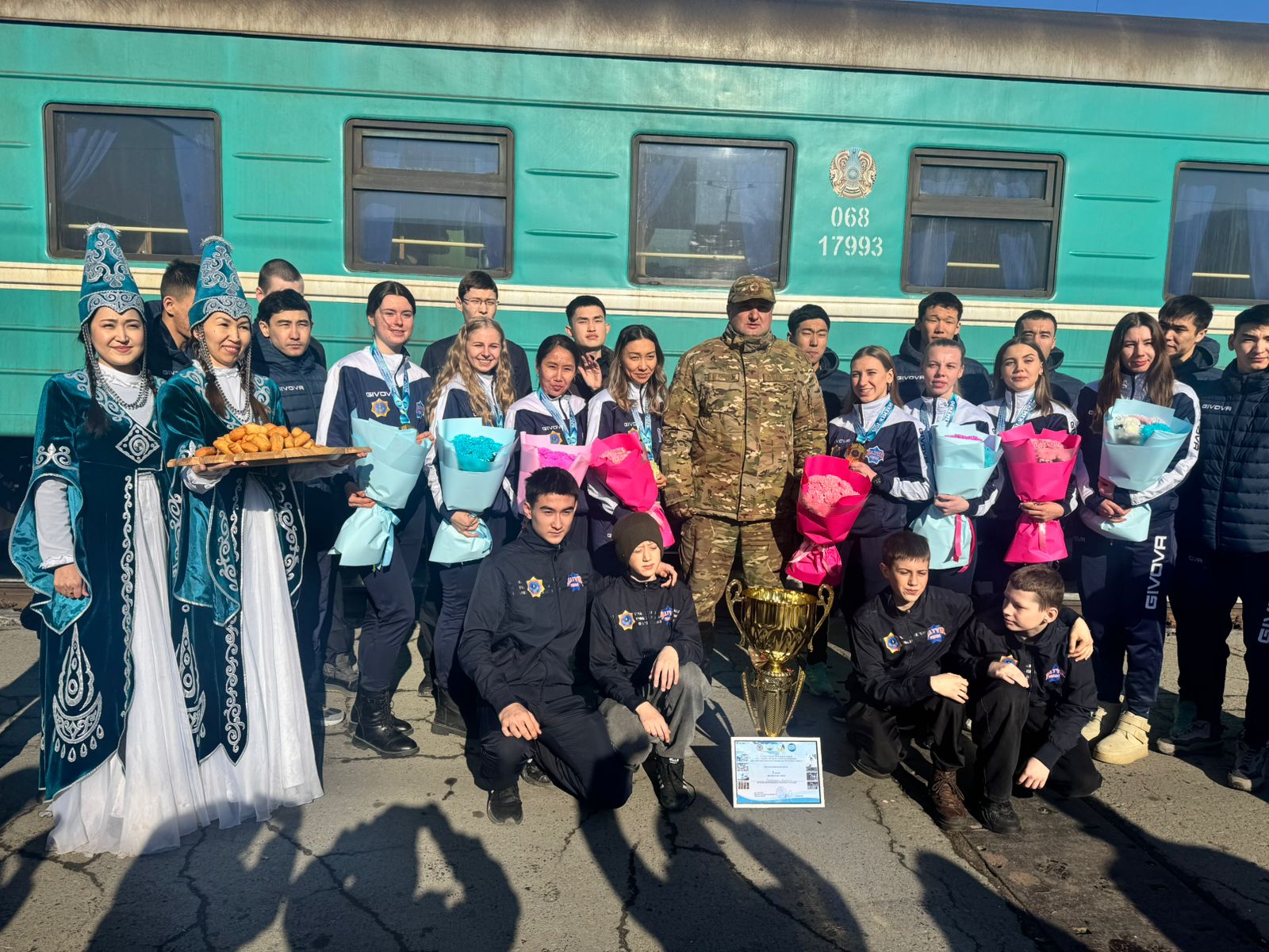 Ел чемпиондары Қостанайға оралды