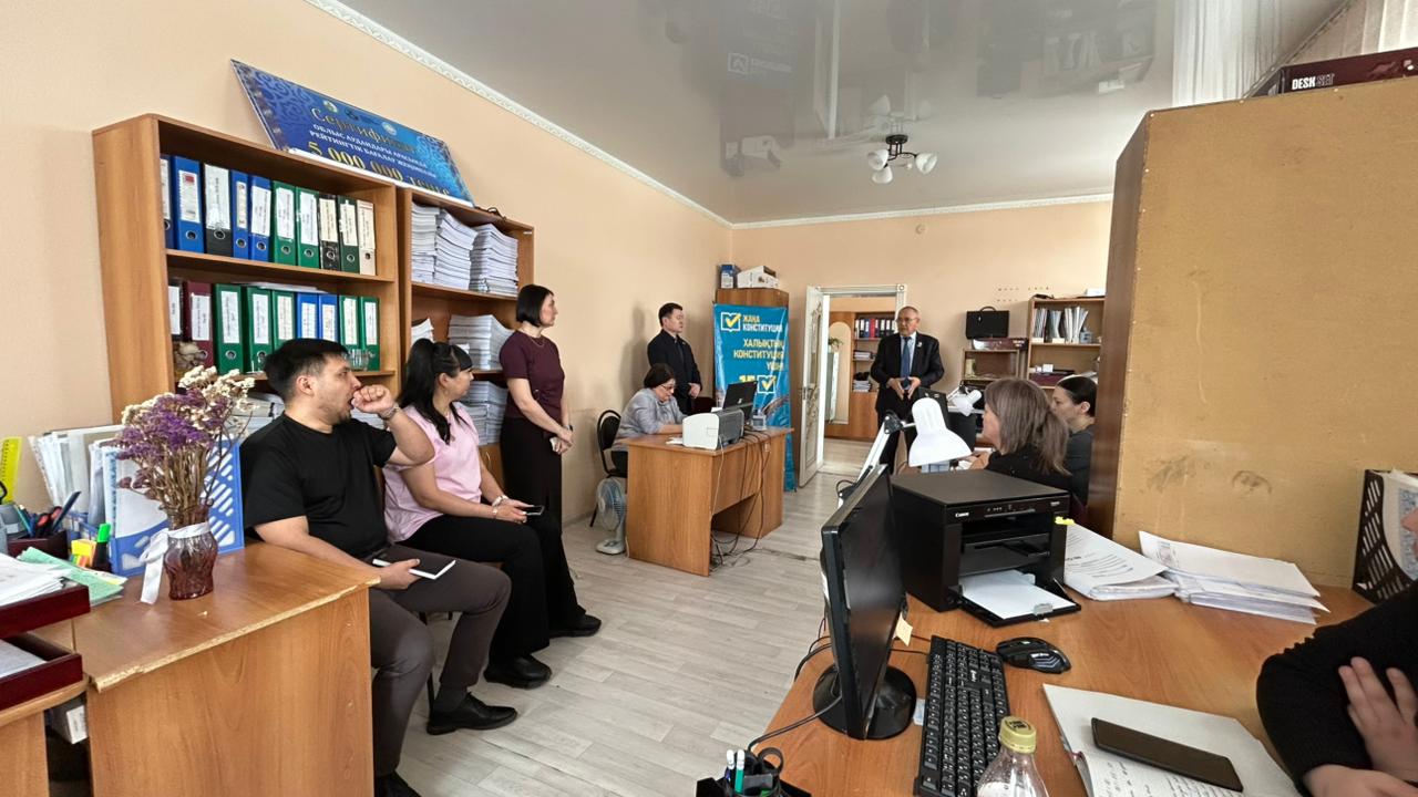 Сарыкөл ауданының білім саласы ұжымымен мазмұнды кездесу өтті