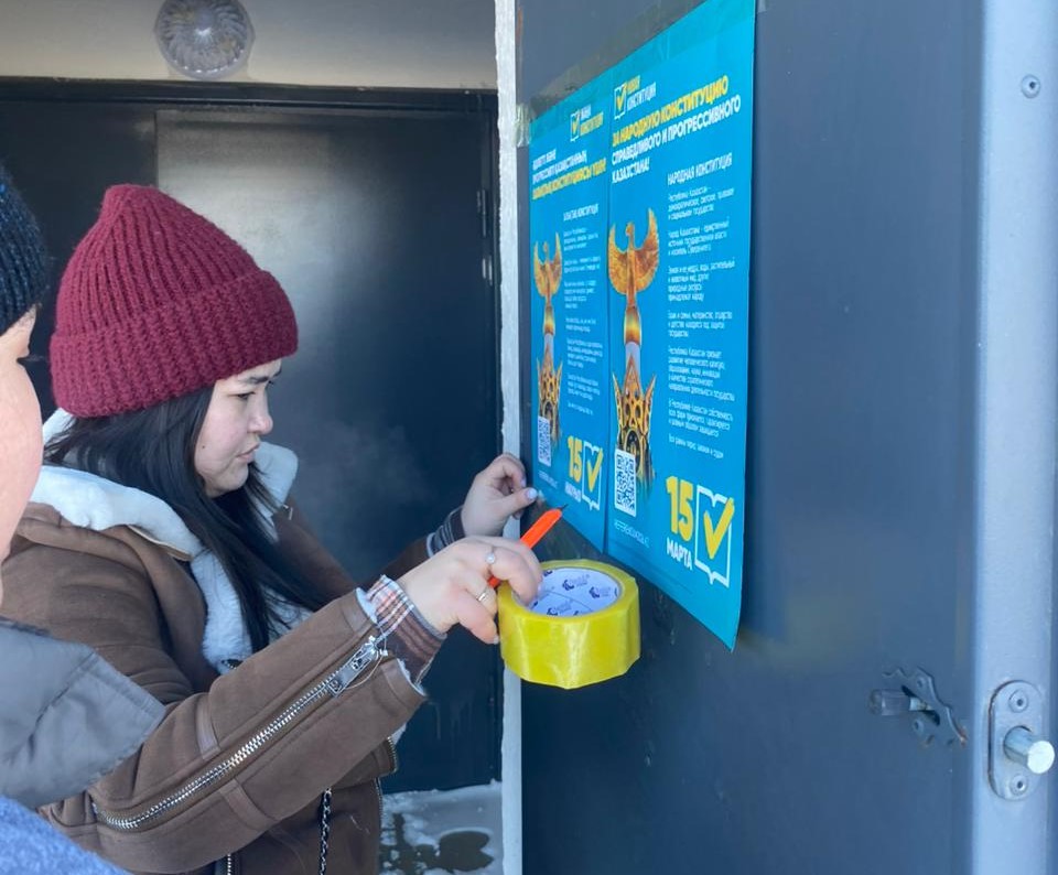 Науырзым ауданы референдумның өтуіне әзір
