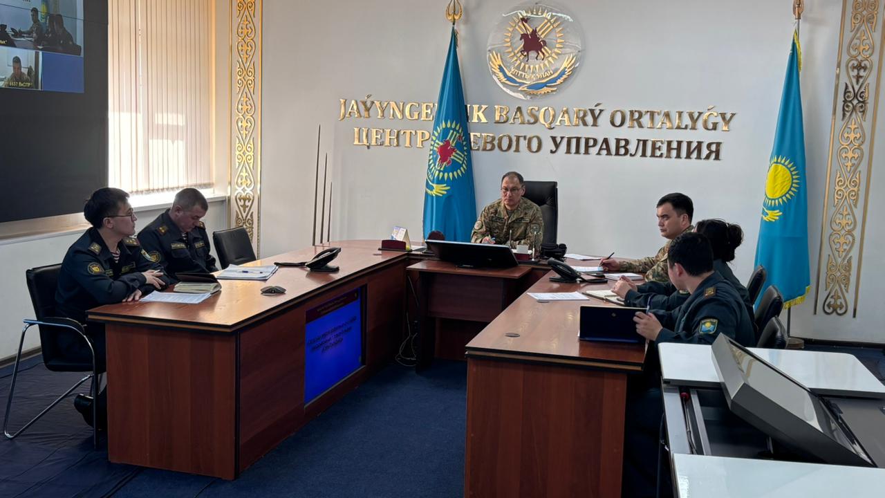 «Орталық» өңірлік қолбасшылығында тәрбие жұмысының I тоқсан қорытындысы шығарылды