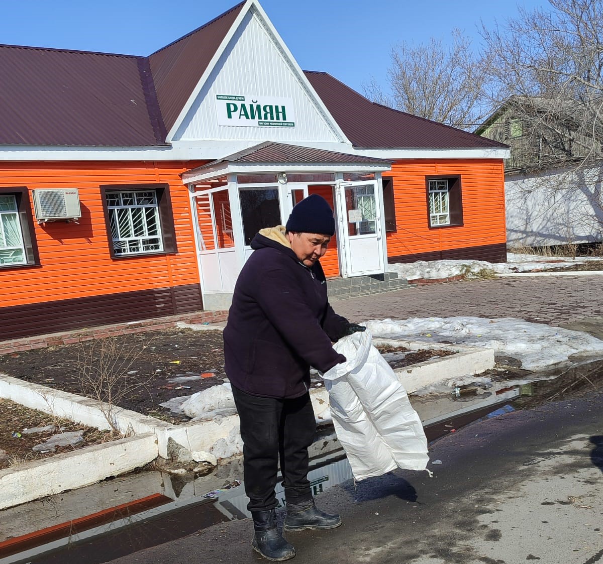 Тазалық акциясына ауылдықтар да атсалысты