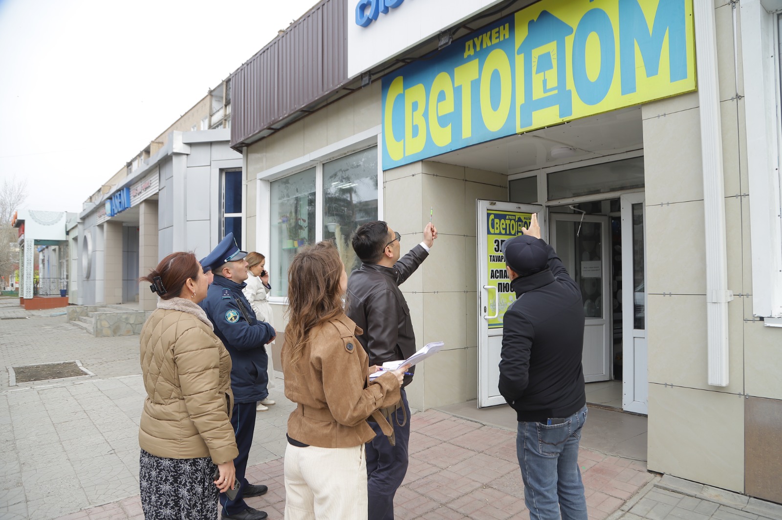 Кәсіпкерлік нысандарының сыртқы келбеті бақылауда