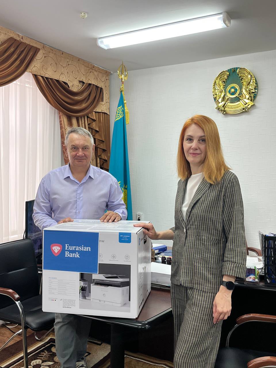 Еуразиялық банк Рудный балалар үйіне қолдау көрсетті