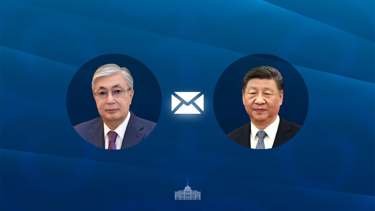 Президент Қытай төрағасын құттықтады