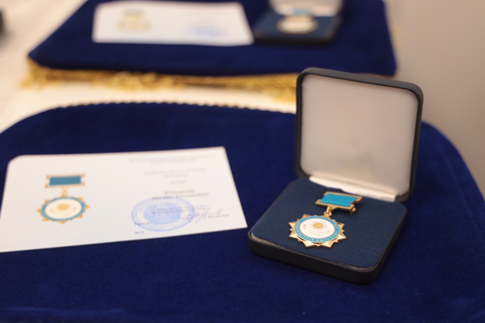 Қостанайда Мемлекеттік қызметшілерге құрмет көрсетілді