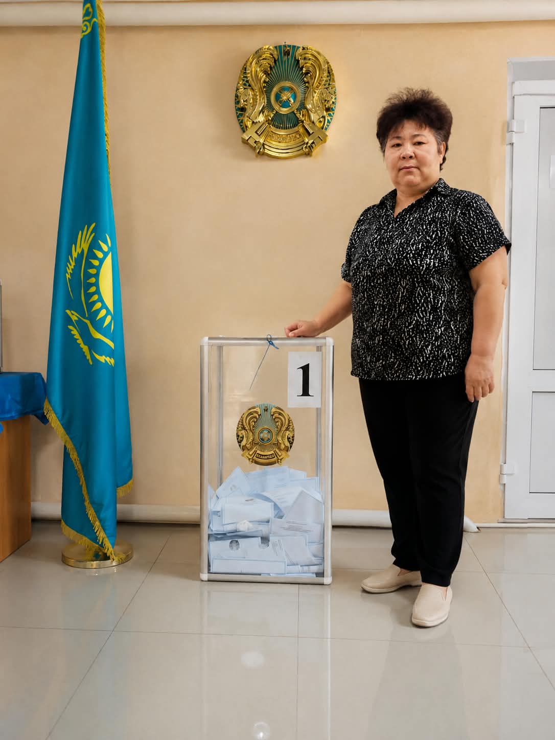 Жеті баланың анасы: «Біз балаларымыздың болашағы үшін дауыс береміз»