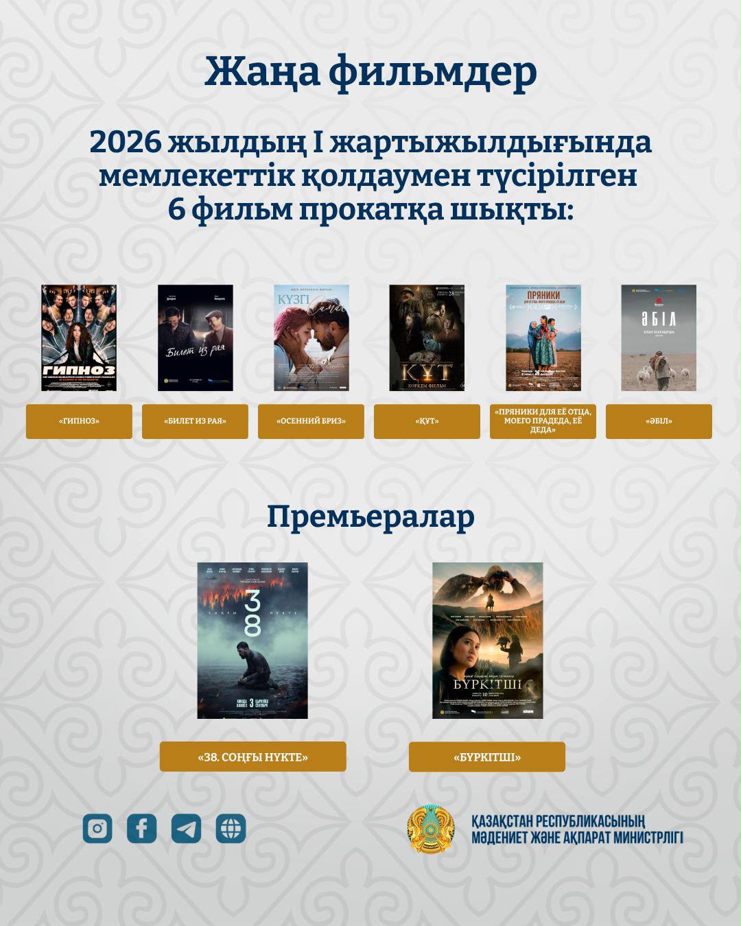 Елімізде қазақ киносының күні аталып өтеді