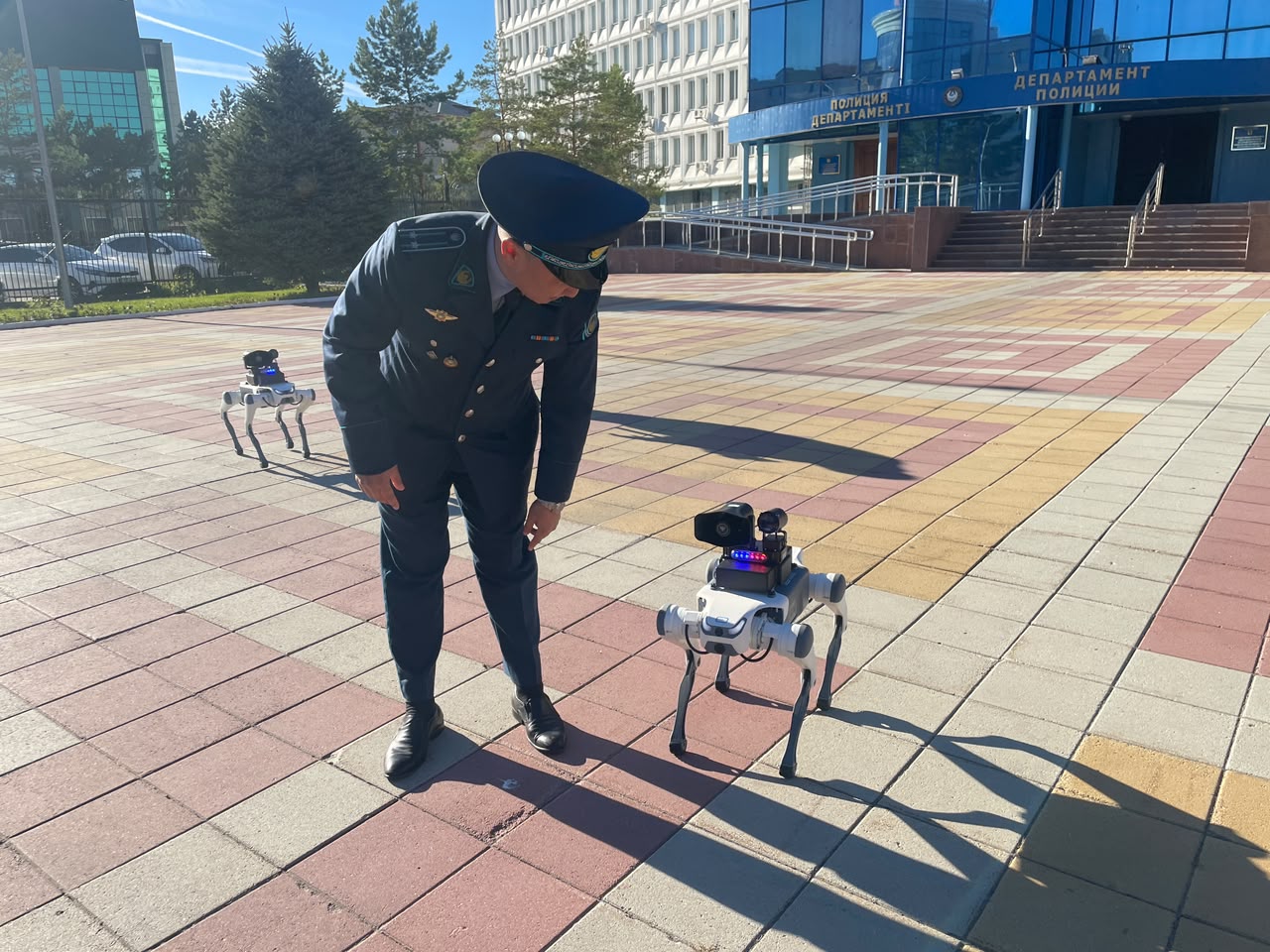 Полицейлерге – жаңа көмекші: робот-иттер іздеудегі адамдарды тани алады