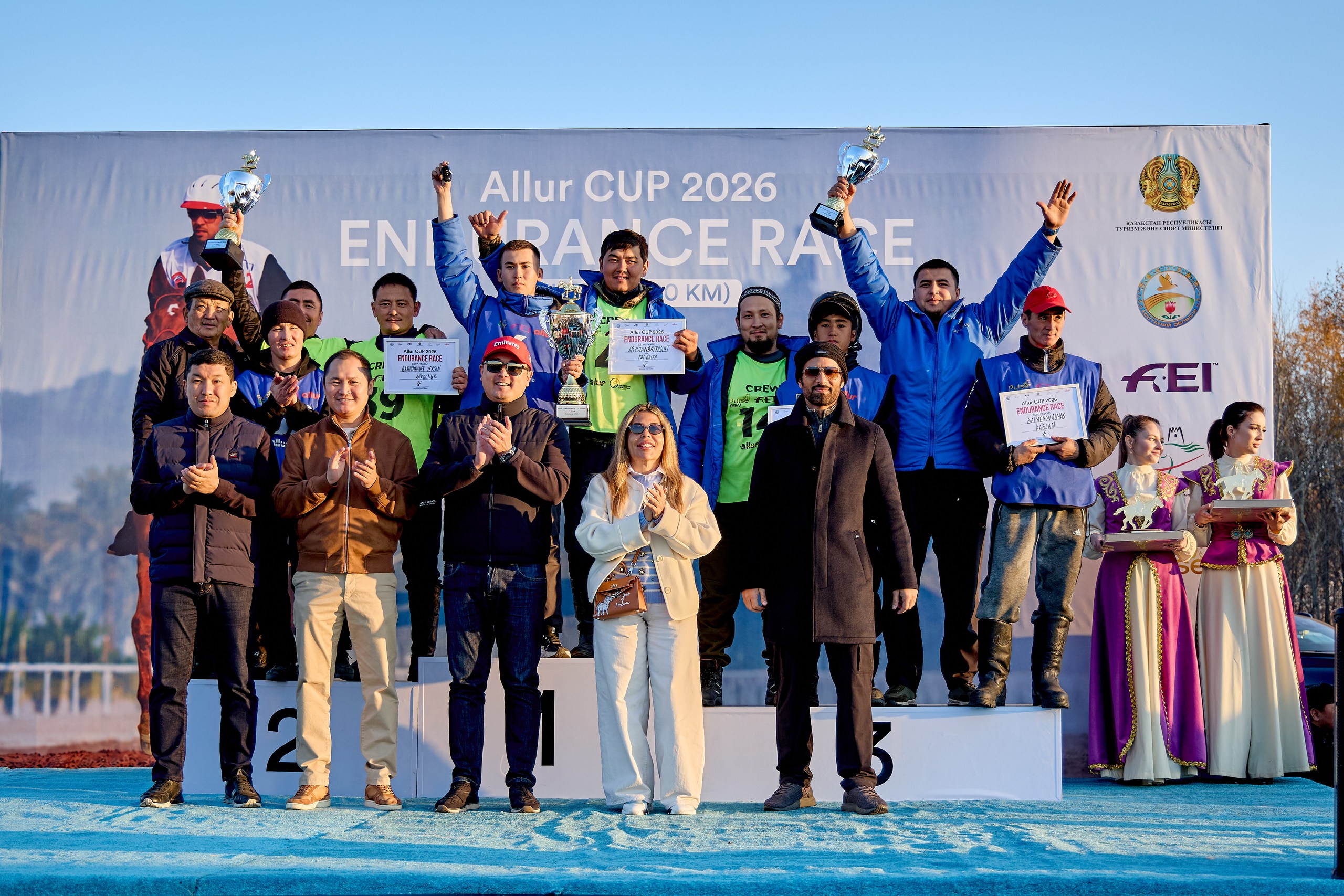 Қазақстандық шабандоздар Allur Endurance CUP 2026 халықаралық турнирінің барлық жүлделі орындарын иеленді